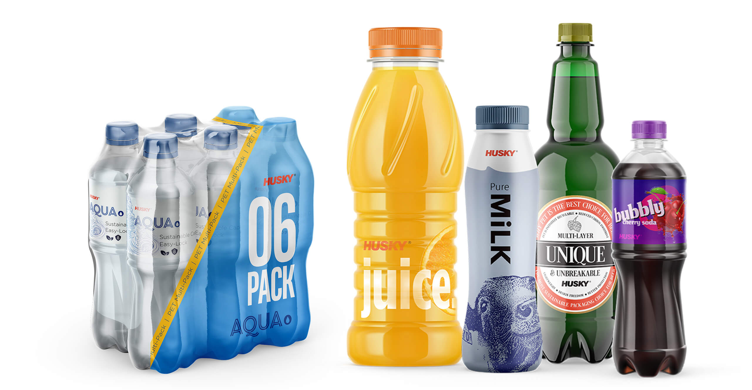 Plastic Beverage Handles & Carriers, Beverage Multipacks & Single Bottle  Applications