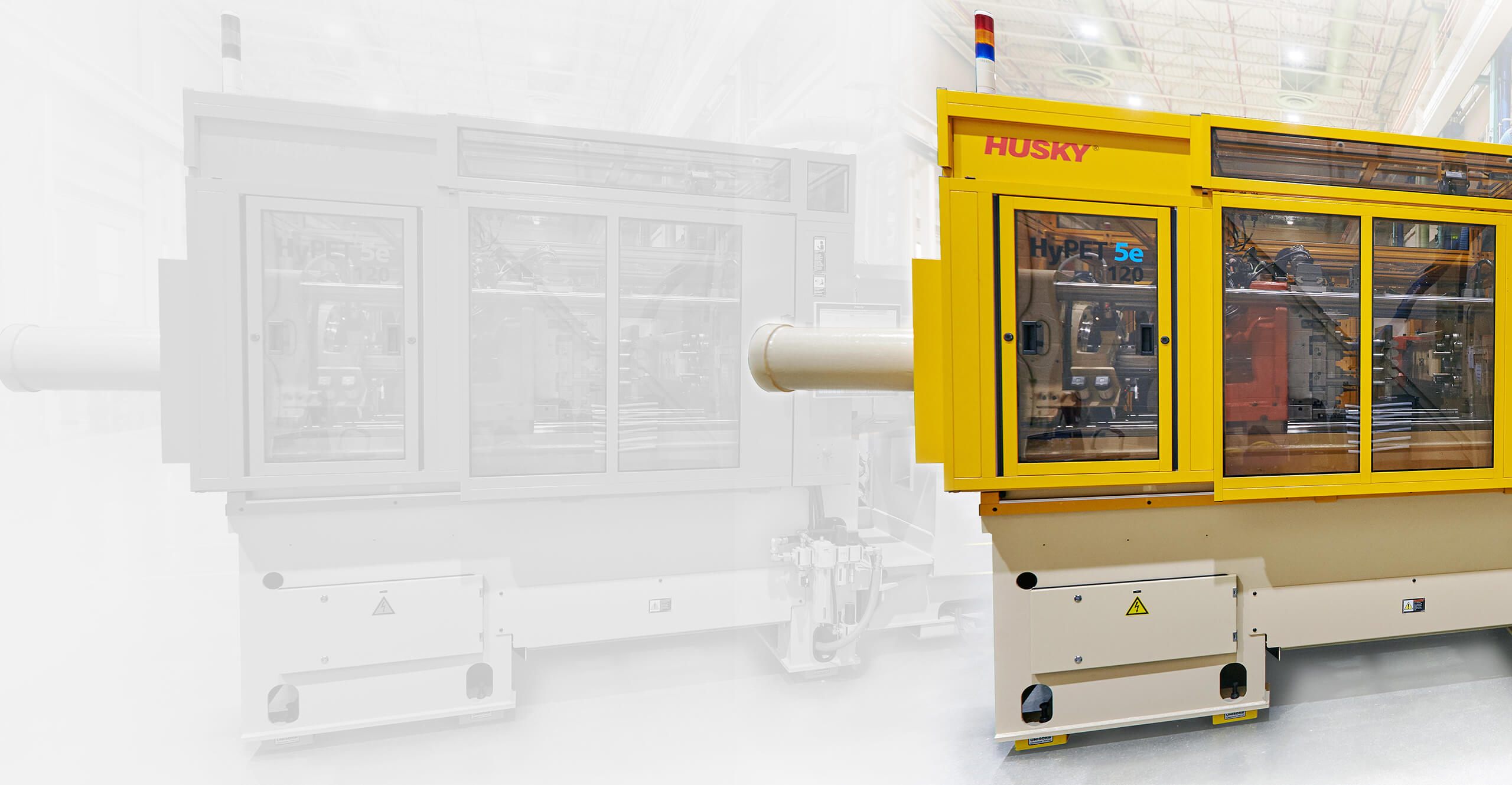 Image of a Husky injection molding system