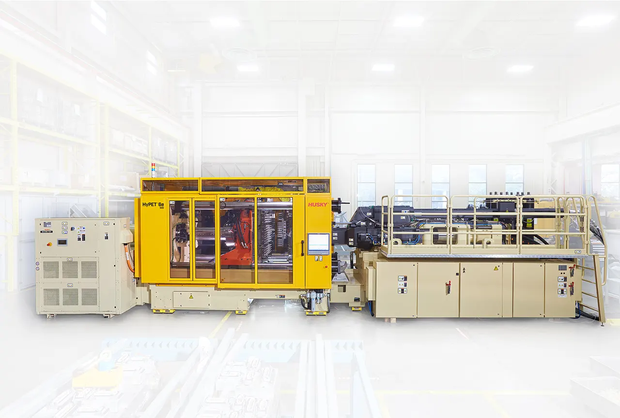 Husky PET preform machine