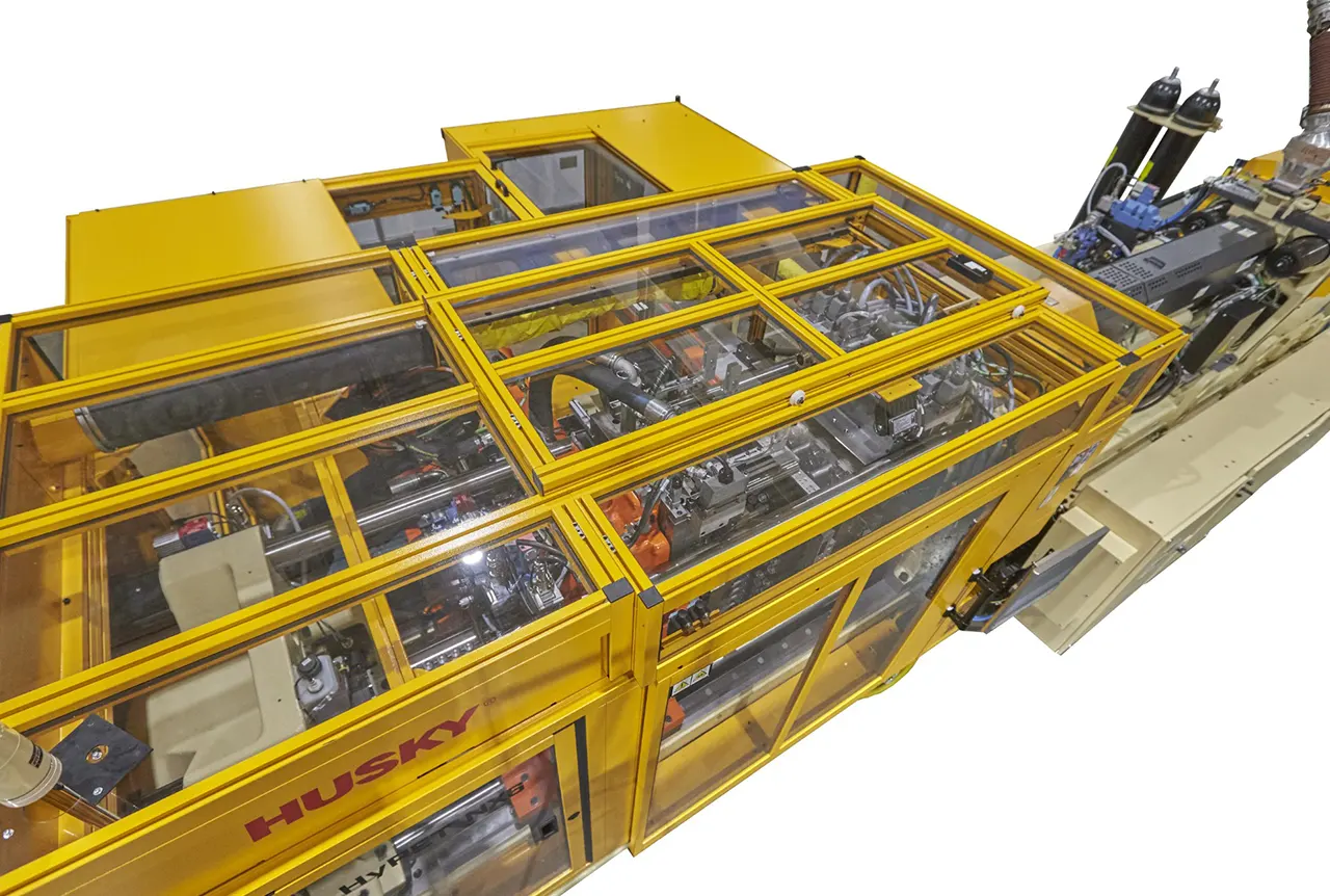 Husky plastic molding machines for PET preform